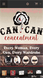 Mobile Screenshot of cancanconcealment.com